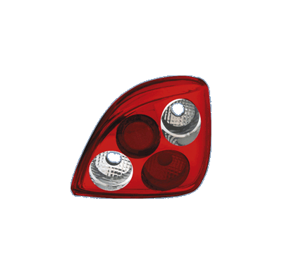 Pilotos Traseros Al Fo Fiesta Iv 96-02 Red/Clear