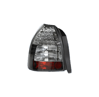 Pilotos Traseros Al Ho Civic 3drs 96-00 Led Black