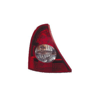 Pilotos Traseros Al Hq Re Clio Ii 8/98- Red/Clear