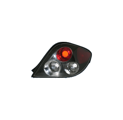 Pilotos Traseros Al Hy Coupe/Tiburon 02- Black*