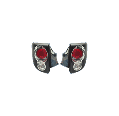 Pilotos Traseros Al to Celica 01- Chrome/Black Trim