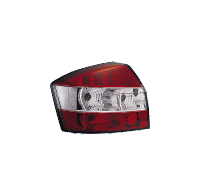 Pilotos Traseros Au A4 Sedan 01- Led Red/Clear