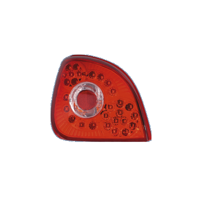 Pilotos Traseros Fo Fiesta Mk4/5 96-02 Led Red/Clear