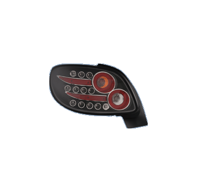 Pilotos Traseros Pe 206 Cc 98- Led Black