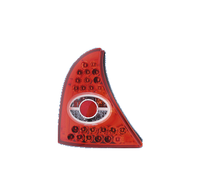 Pilotos Traseros Re Clio Ii 8/98- Led Red/Clear