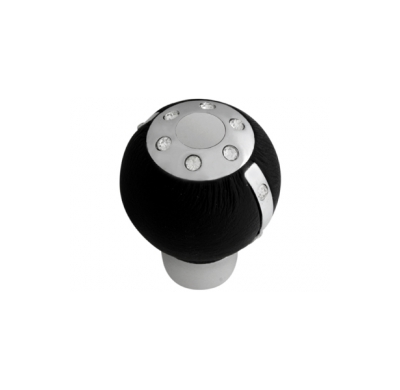 Pomo Crystal Style Con Negros Leather