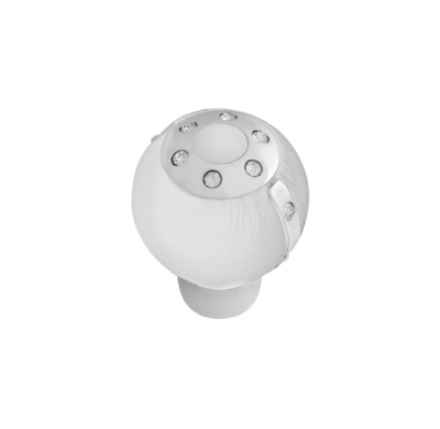 Pomo Crystal Style Con White Leather