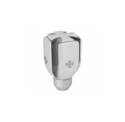 Pomo Iron Cross_White