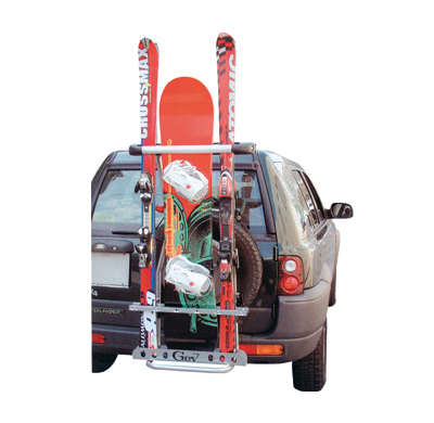 Porta-Skis 4 X 4 Trasero. Capacidad 5 Pares Skis O 2