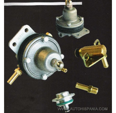 Power Boost Reg. Pres. Gasolina T Filtro 85mm + Manometro Para Carburacion - V&lvula Para La Regulacion De La Presion De Gasolin