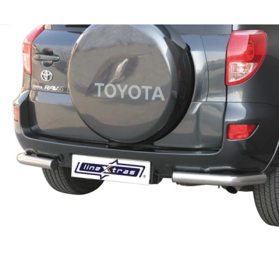 Proteccion Trasera De Esquinas Acero Inoxidable Rav 4 2006