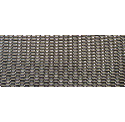 Rejilla De Aliminium Racing V Negro 120x30cm