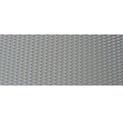 Rejilla De Aluminio Racing Plata 120x30cm