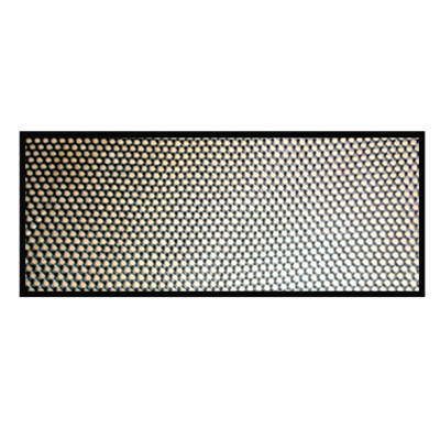 Rejilla Plastica 120x30 Cm Pequeña Negra