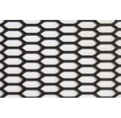 Rejilla Plastico Negra Pp 150x30cm / Hex 30x11mm