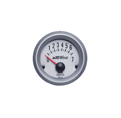 Relojes "Pi Oilpressure 0-7 Bar 2"" +Sender