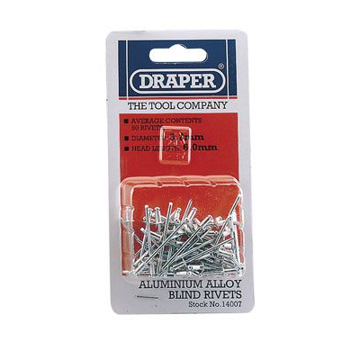 Remaches De Aluminio ø3,2 X 5,2mm 50pzs