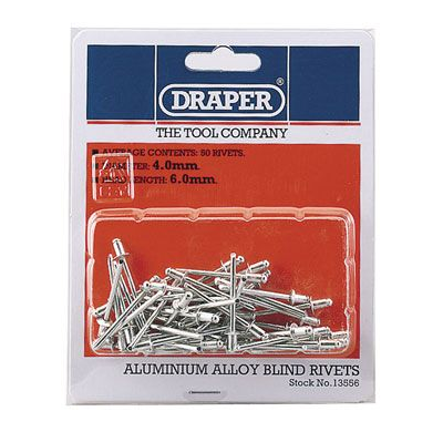 Remaches De Aluminio ø4 X 5,6mm 50pzs