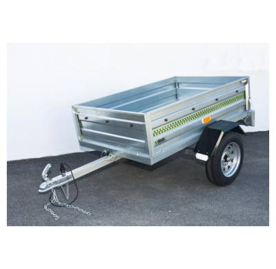 Remolque De Carga Galvanizado Eco-1500 - 500/500 Kgs.