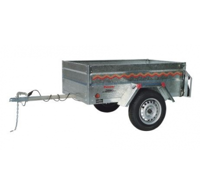 Remolque De Carga Galvanizado Pirineos - 500/500 Kgs.