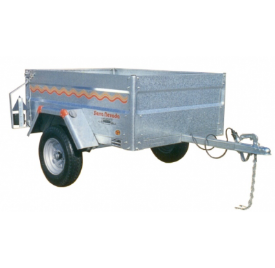 Remolque De Carga Galvanizado Sierra Nevada - 500/400 Kgs.