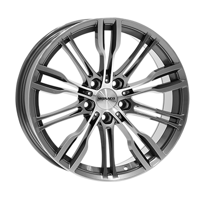 LLANTA MONACO GP8 19 X 9.00 ET 42 5X120 Buje: 72,6 ANTHRACITE POLISHED