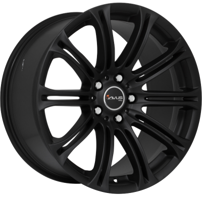 Llanta Avus Ac-Mb1 /Mb Matt Black 19 X 8.50  5x120 Et-34 Buje 72.6