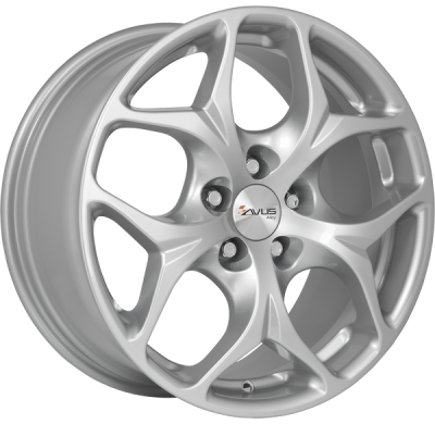 Llanta Avus Ac-Mb2 /S Hyper Silver 20 X 9.00  5x120 Et-30 Buje 72.6