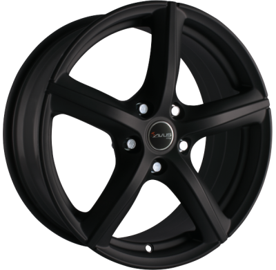 Llanta Avus Af8 /Mb Matt Black 17 X 7.50  5x108 Et-40 Buje 73.1