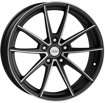 LLANTA DLW MANAY-K 20 X 10.5 ET 48 5X130 Buje: 71,6 MATT BLACK POLISH