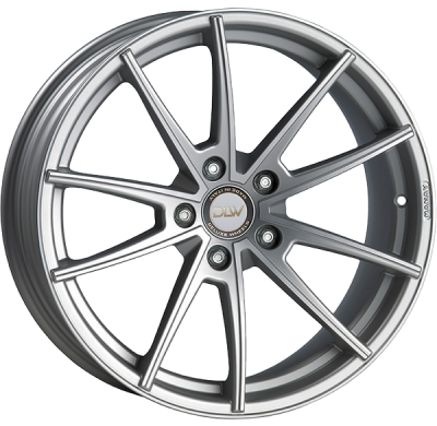 LLANTA DLW MANAY-K 20 X 10.5 ET 38 5X114.3 Buje: 78,1 MATT SILVER POLISH