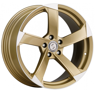 LLANTA ETA BETA MAGIC 19 X 8.50 ET 25 5X112 Buje: 66,45 SHINY GOLD SPECIAL EDITION