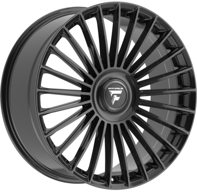 LLANTA FITTIPALDI FS370 GLOSSY BLACK  24 x 10.0  ET:20 6X135 Buje: 106,2