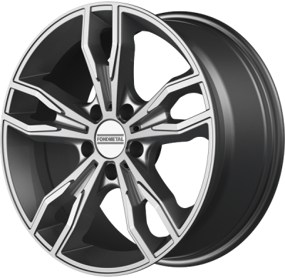 LLANTA FONDMETAL ALKE 20 X 8.50 ET 35 5X112 Buje: 66,5 GLOSSY SILVER