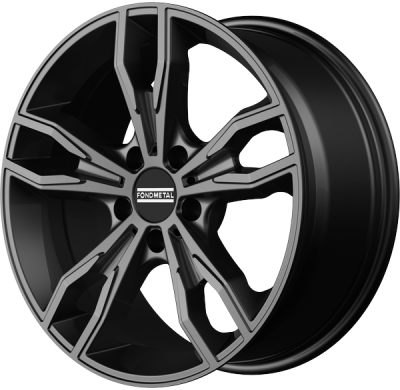 LLANTA FONDMETAL ALKE 18 X 8.00 ET 45 5X120 Buje: 72,6 GLOSSY TITANIUM