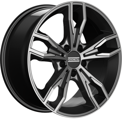 LLANTA FONDMETAL ALKE 18 X 8.50 ET 36 5X112 Buje: 66,5 MATT TITANIUM MACHINED
