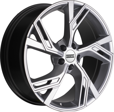 LLANTA FONDMETAL ATENA 22 X 10.0 ET 31 5X112 Buje: 66,5 GLOSSY SILVER