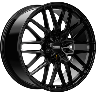 LLANTA FONDMETAL CRATOS GLOSSY BLACK  22 x 10.0  ET:20 5X120 Buje: 66,5