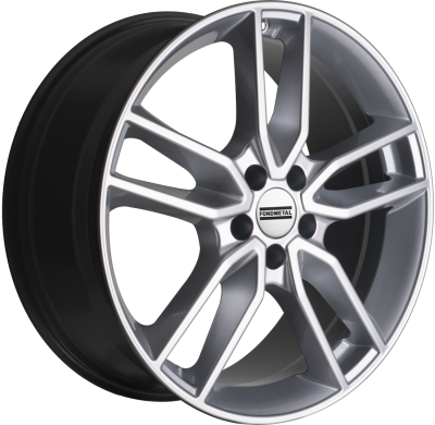 LLANTA FONDMETAL KOROS 16 X 6.50 ET 39 5X100 Buje: 57,1 GLOSSY SILVER