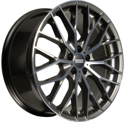 LLANTA FONDMETAL MAKHAI 21 X 10.0 ET 38 5X108 Buje: 63,4 GLOSSY TITANIUM MACHINED