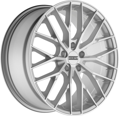 LLANTA FONDMETAL MAKHAI 20 X 9.00 ET 20 5X112 Buje: 66,5 GLOSSY SILVER