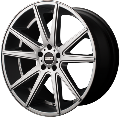 LLANTA FONDMETAL STC-10 22 X 9.00 ET 40 5XEFS Buje: 72,6 GLOSSY SILVER