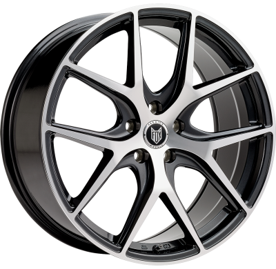 LLANTA FOX ALPHA 19 X 8.50 ET 35 5X120 Buje: 72,6 LIQUID METAL POLISH