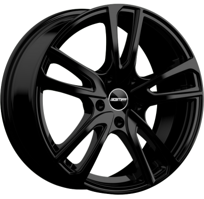 LLANTA GMP ASTRAL 16 X 6.50 ET 40 4X108 Buje: 73,1 GLOSSY BLACK