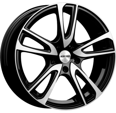 LLANTA GMP ASTRAL 17 X 7.00 ET 45 5X112 Buje: 66,6 BLACK DIAMOND