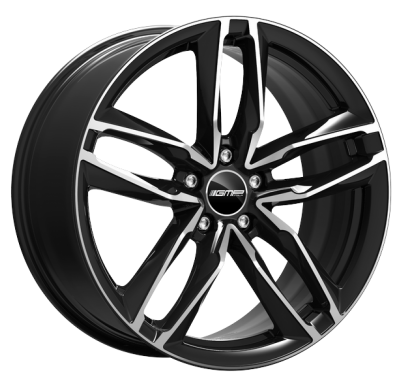 LLANTA GMP ATOM 21 X 10.0 ET 45 5X130 Buje: 71,6 BLACK DIAMOND