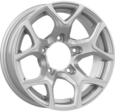 LLANTA GMP SJ15 15 X 5.50 ET 5 5X139.7 Buje: 108,1 SILVER