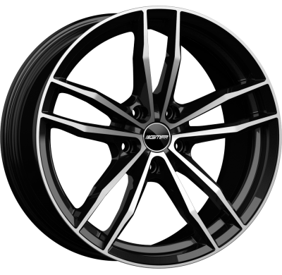 LLANTA GMP SWAN 19 X 8.00 ET 42 5X108 Buje: 63,4 BLACK DIAMOND