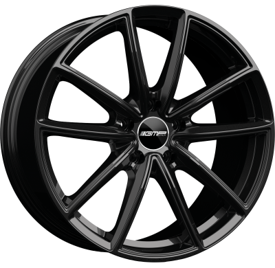 LLANTA GMP TITAN 20 X 10.5 ET 19 5X112 Buje: 66,45 GLOSSY BLACK