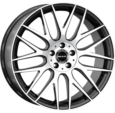 LLANTA MAK ARROW-D 20 X 9.50 ET 35 5X112 Buje: 66,6 BLACK MIRROR